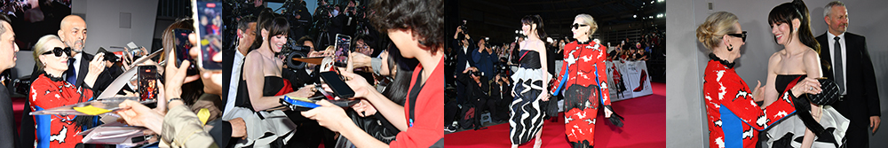 来日イベントの様子