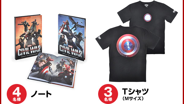 シビル・ウォー／キャプテン・アメリカ」公開記念プレゼントキャンペーン