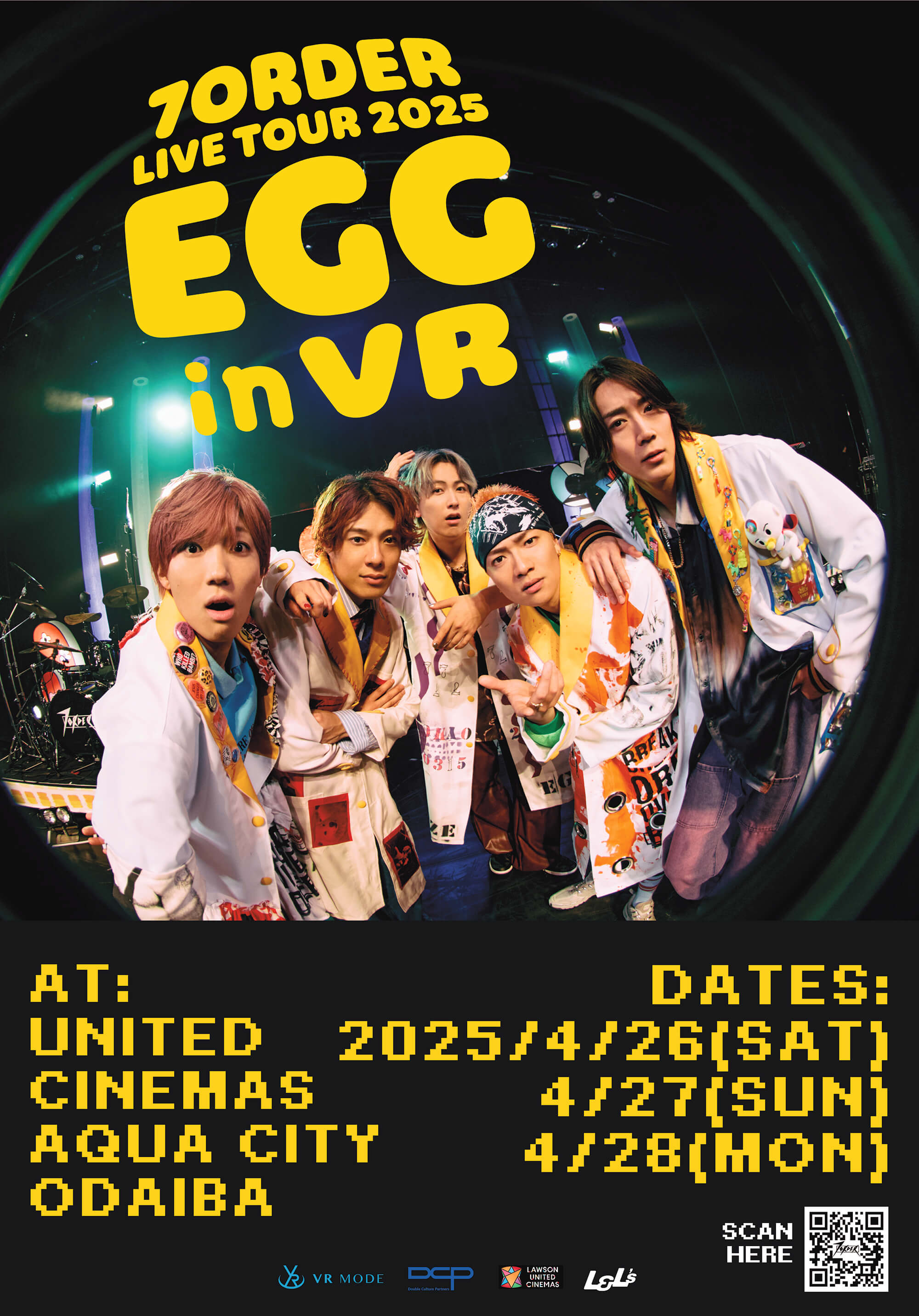 7ORDER LIVE TOUR 2025 EGG `ΊŊ撣5l` in VR
