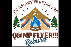 THE IDOLM@STER MILLION LIVE! 7thLIVE Q@MP FLYER!!! Reburn@Cur[CO